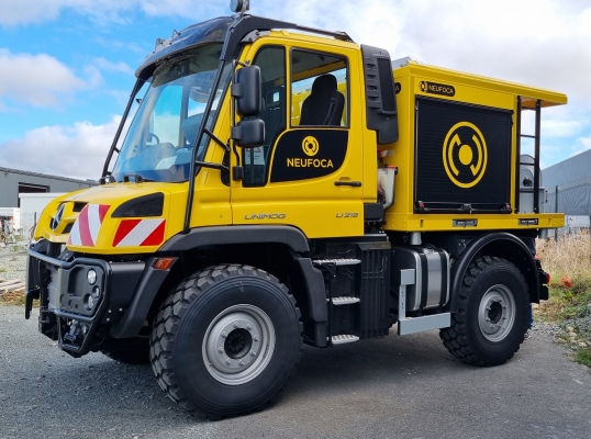 Venez découvrir le nouvel Unimog-U219 au congrès des pompiers de Toulouse !