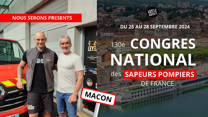 Venez nous rencontrer à Mâcon lors du 130em Congrès national des sapeurs-pompiers !