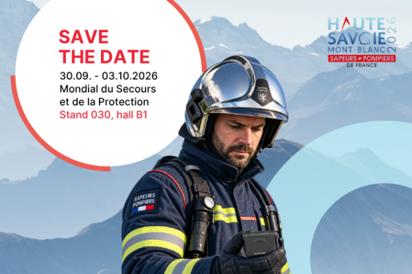 Venez nous rendre visite au Mondial du Secours et de la Protection – stand 030, hall B1