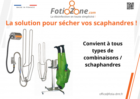 🧑‍🚒 La solution pour sécher vos scaphandres et combinaisons