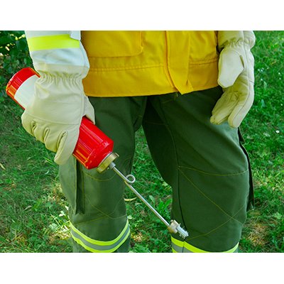 Équipement spécialisé pour lutter contre les feux de forêt