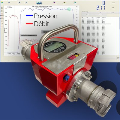 Flowmaster 250 DL : Le débitmètre électromagnétique essentiel pour des tests de bornes et poteaux incendie précis avec enregistrement de données intégré.