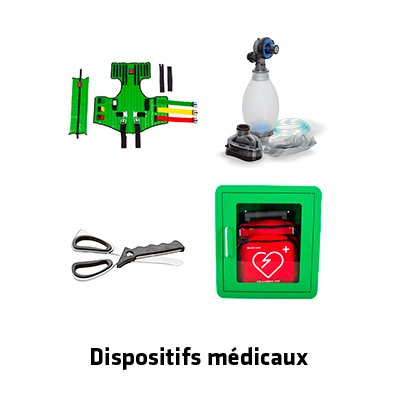 Matériel de premier secours : équipements de pointes pour professionnels d'urgence