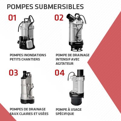 Pompes submersibles : maitrisez les inondations et les eaux chargées 