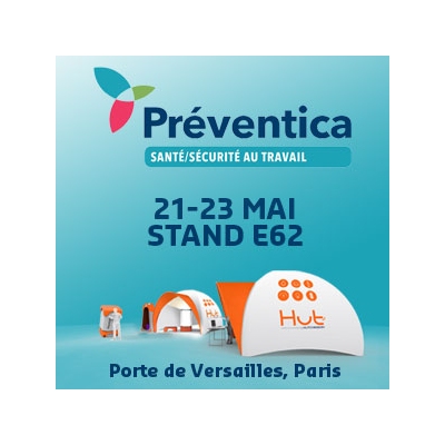 PRÉVENTICA 2019, LA HUT' AU STAND E62