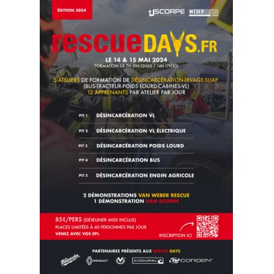 RESCUE DAYS SCORPE WEBER au TCS 