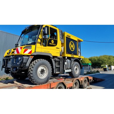 Venez découvrir le nouvel Unimog-U219 au congrès des pompiers de Toulouse !