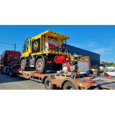 Venez découvrir le nouvel Unimog-U219 au congrès des pompiers de Toulouse !