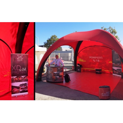 XD Protect : votre tente gonflable de premiers secours immédiatement disponible!